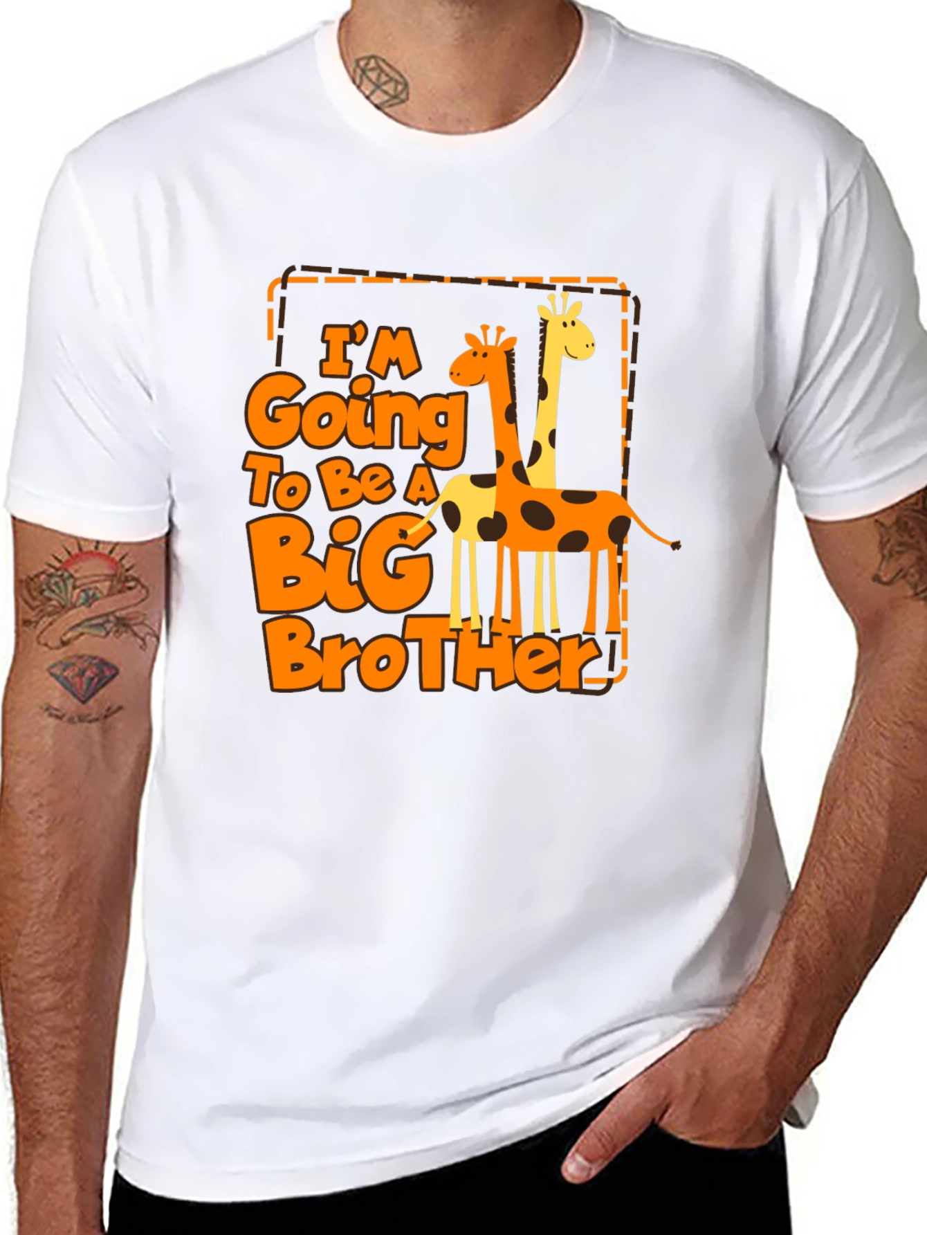 Big Brother Giraffe T-Shirt