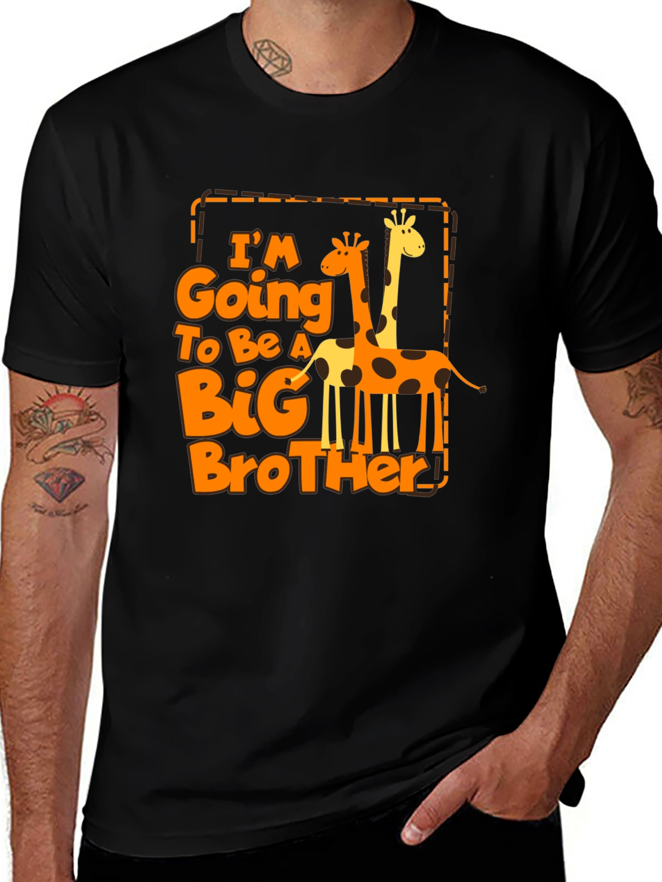 Big Brother Giraffe T-Shirt