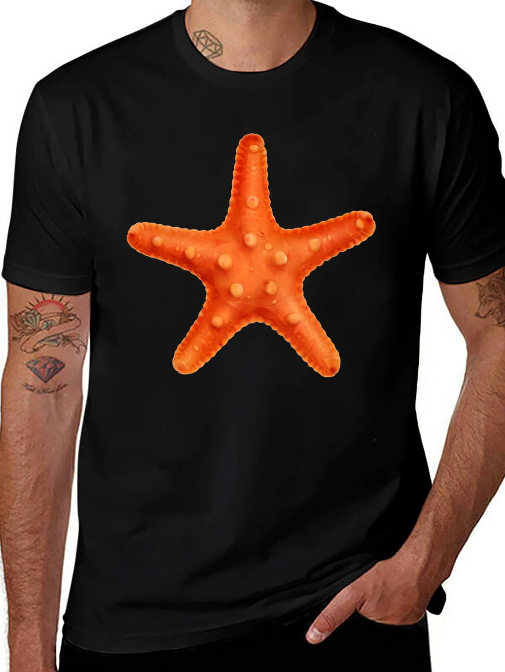 Starfish Tee - Summer Beach Vibes