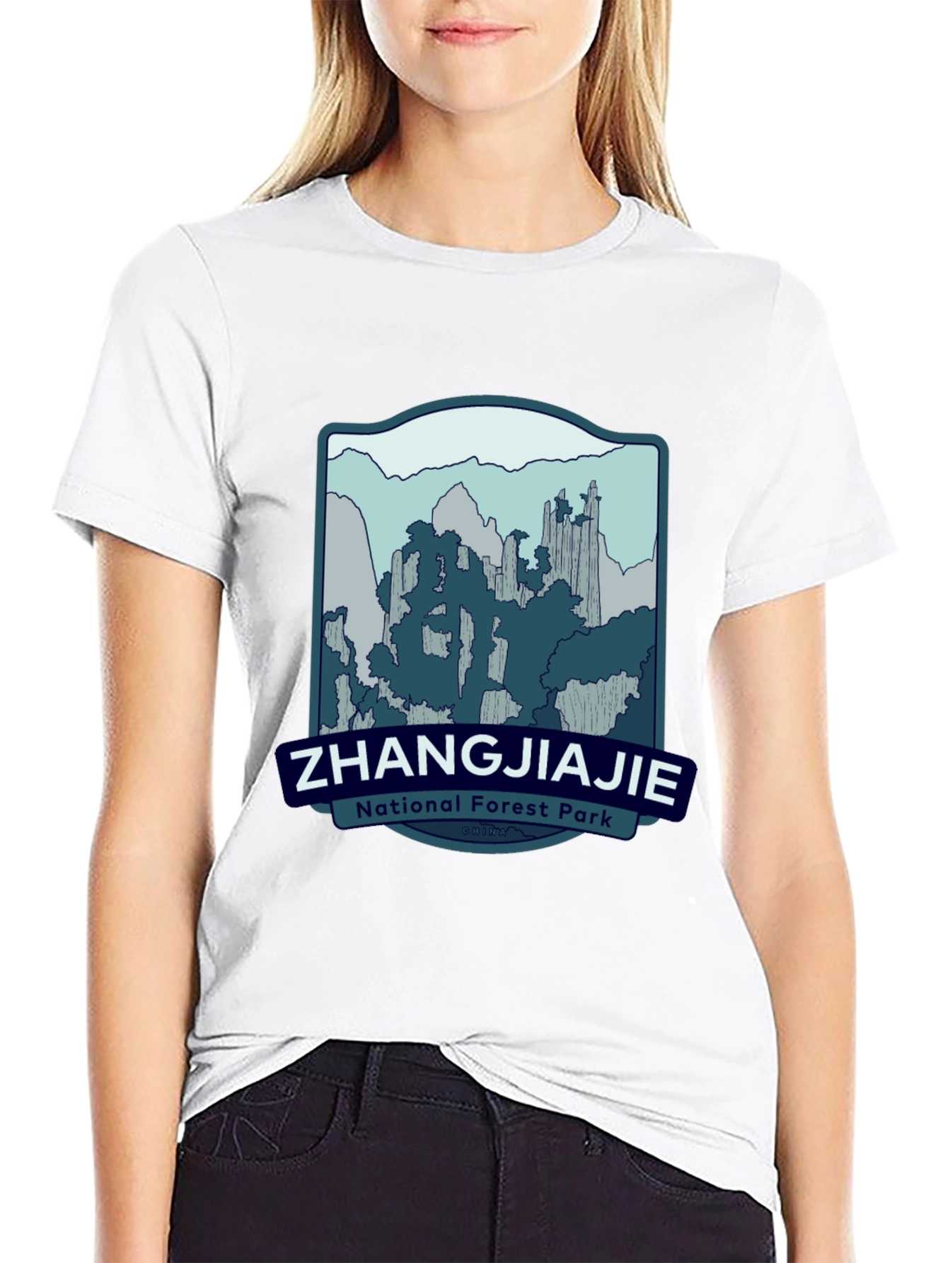Zhangjiajie National Park Graphic T-Shirt