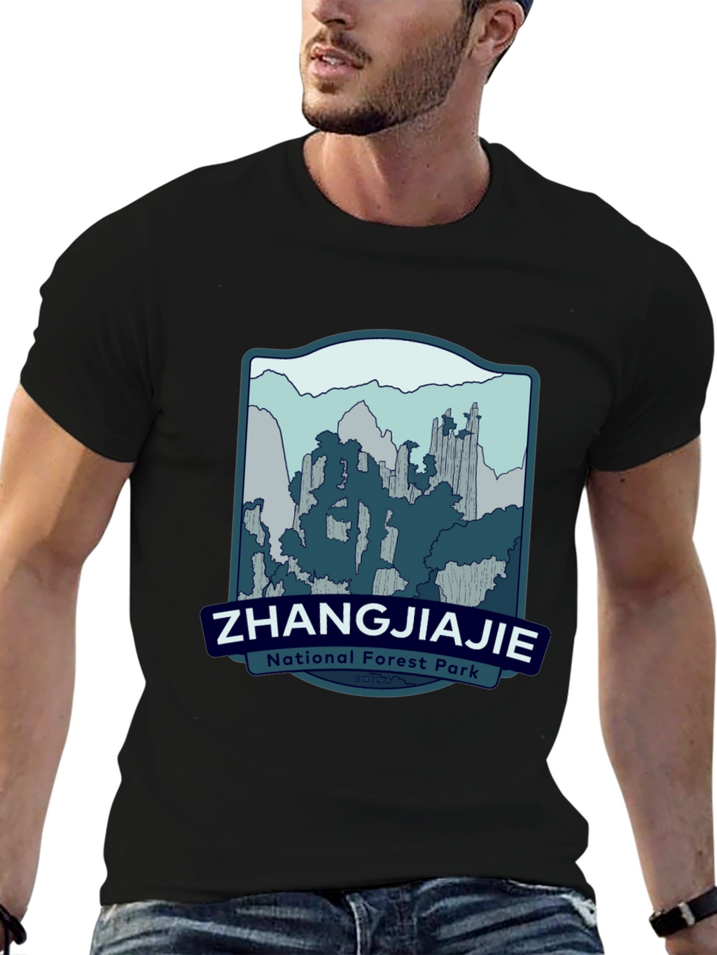 Zhangjiajie National Park Graphic T-Shirt