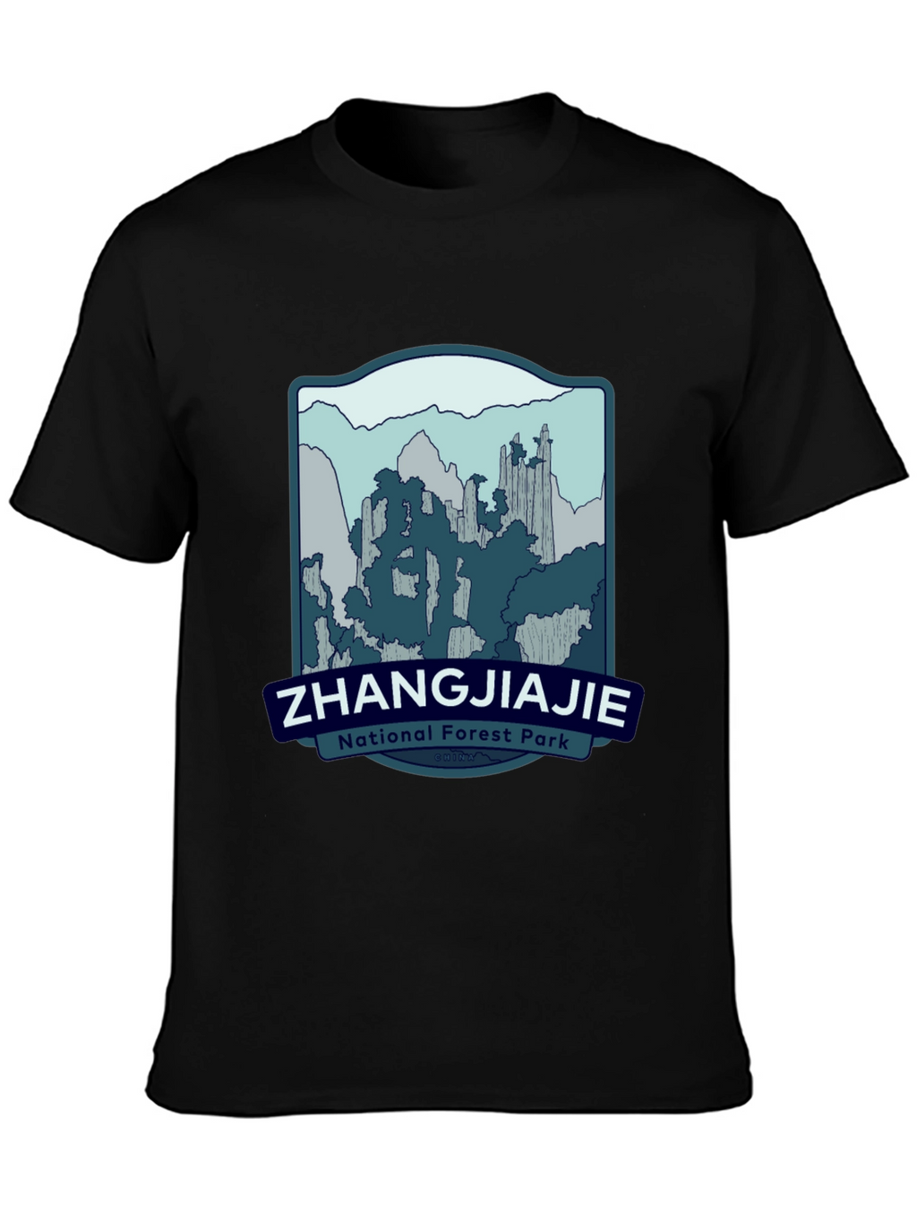 Zhangjiajie National Park Graphic T-Shirt