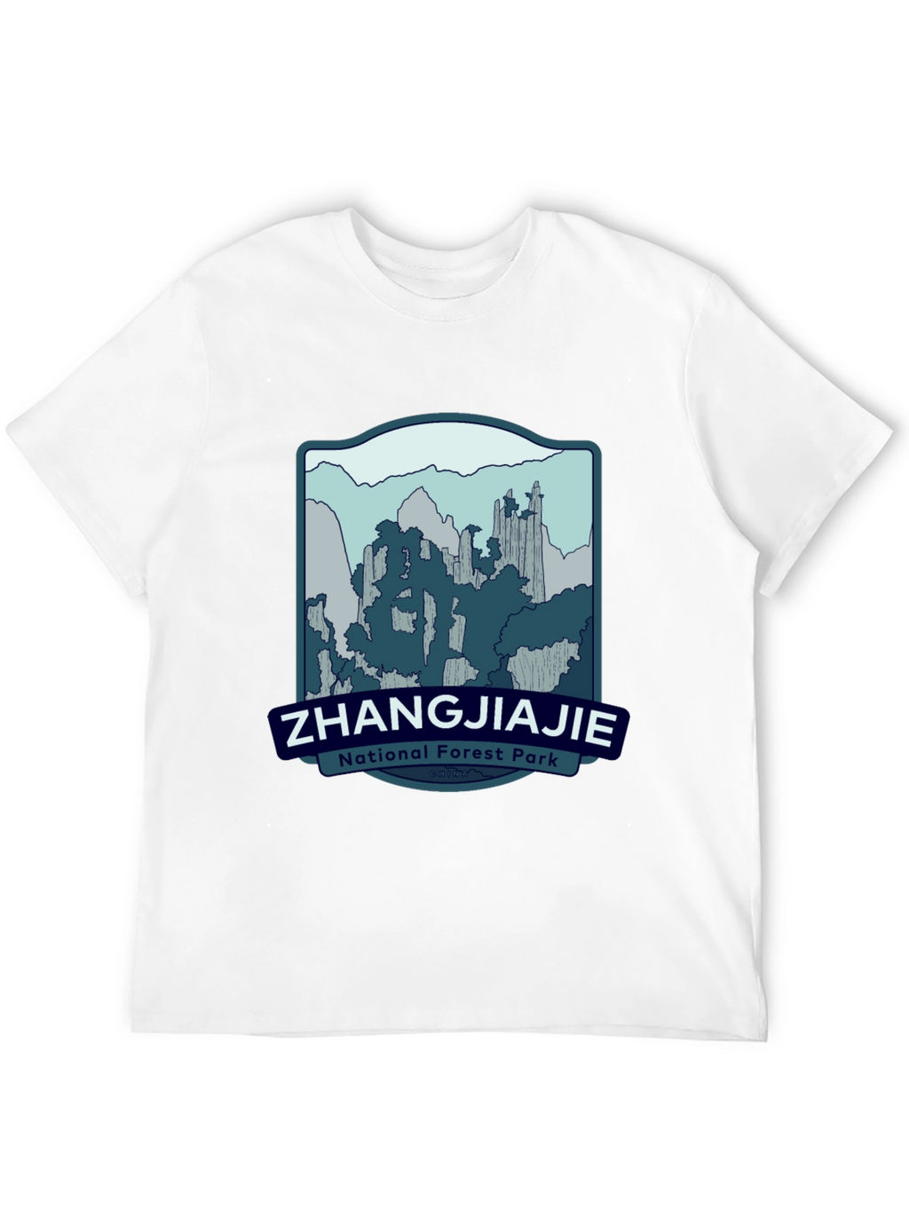 Zhangjiajie National Park Graphic T-Shirt