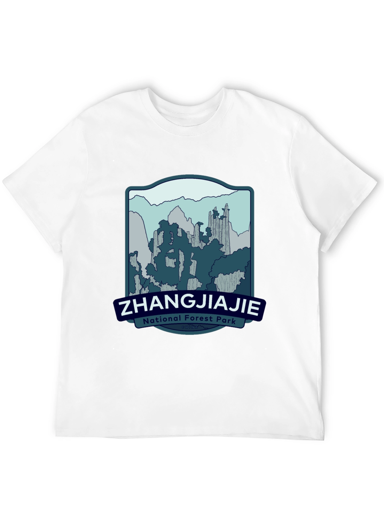 Zhangjiajie National Park Graphic T-Shirt