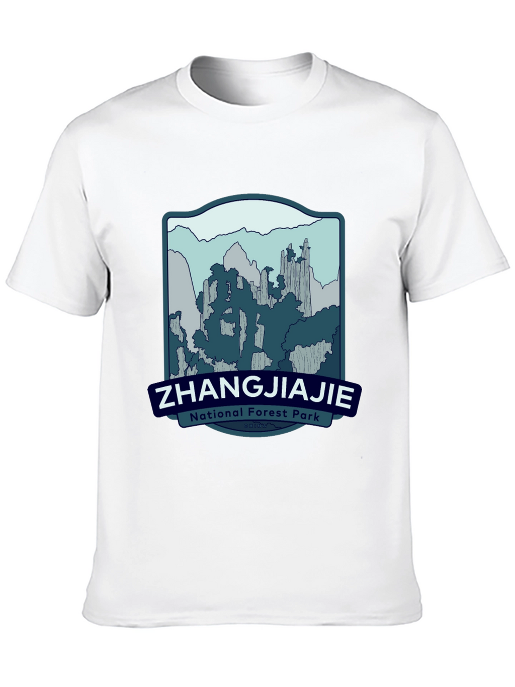 Zhangjiajie National Park Graphic T-Shirt