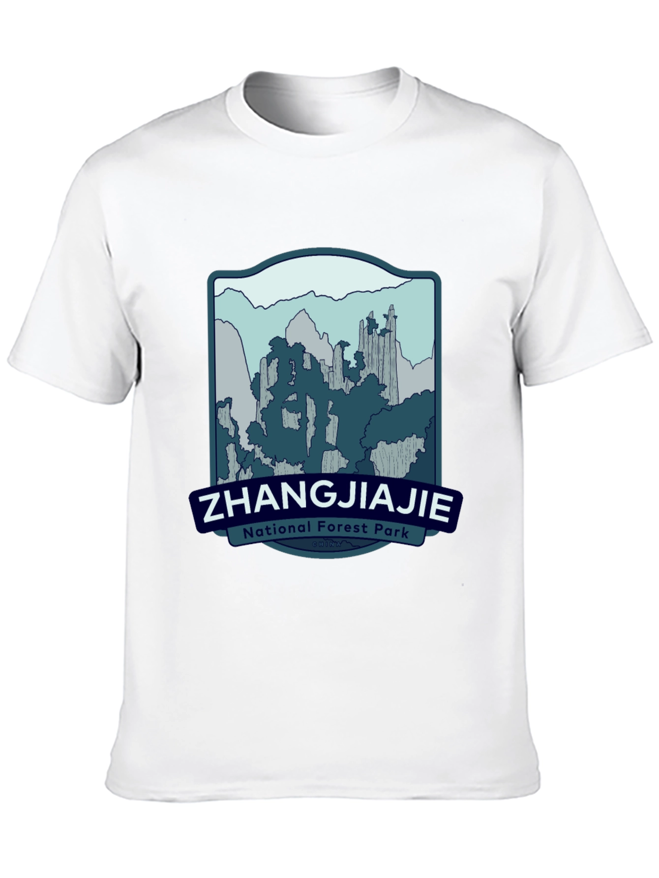 Zhangjiajie National Park Graphic T-Shirt