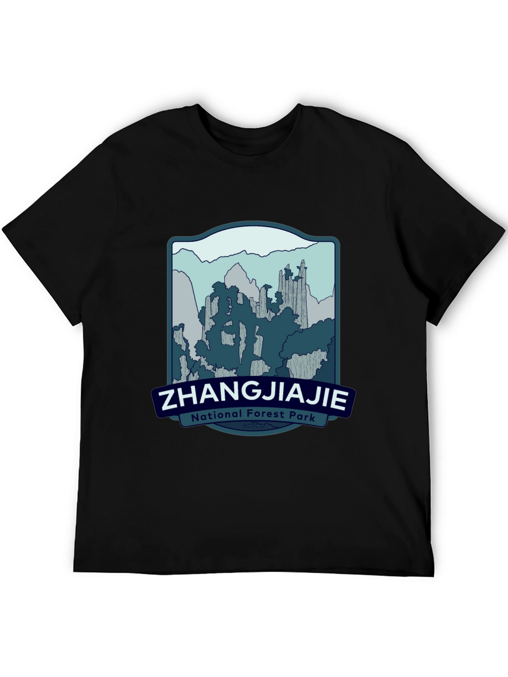 Zhangjiajie National Park Graphic T-Shirt