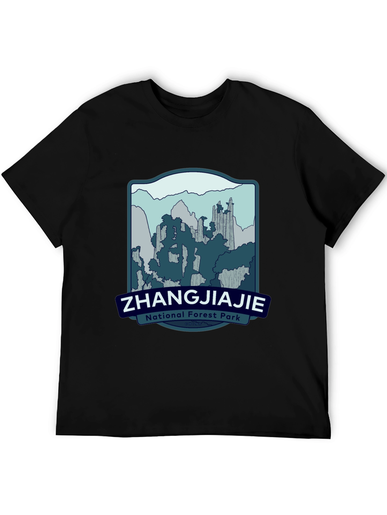 Zhangjiajie National Park Graphic T-Shirt