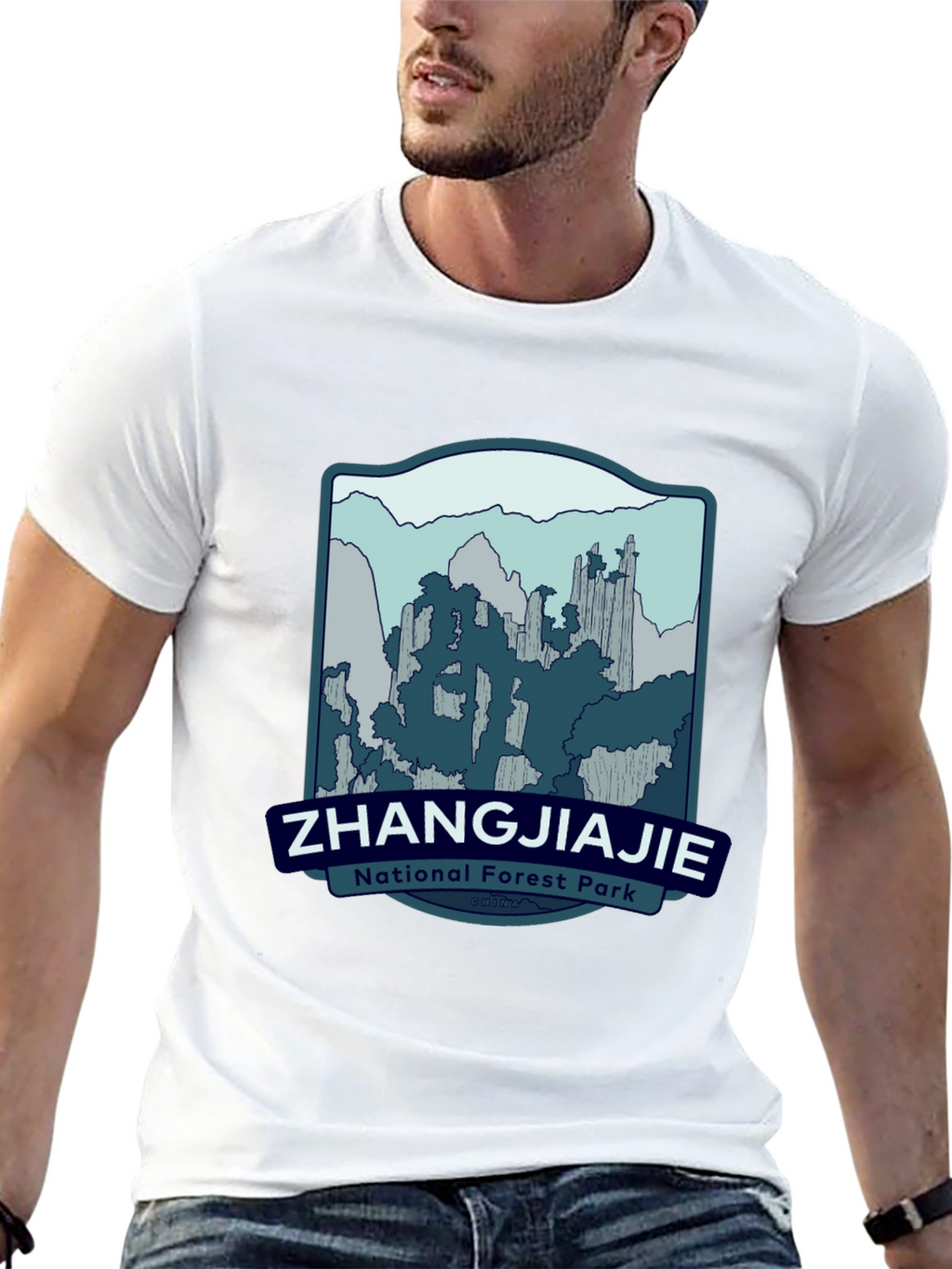 Zhangjiajie National Park Graphic T-Shirt