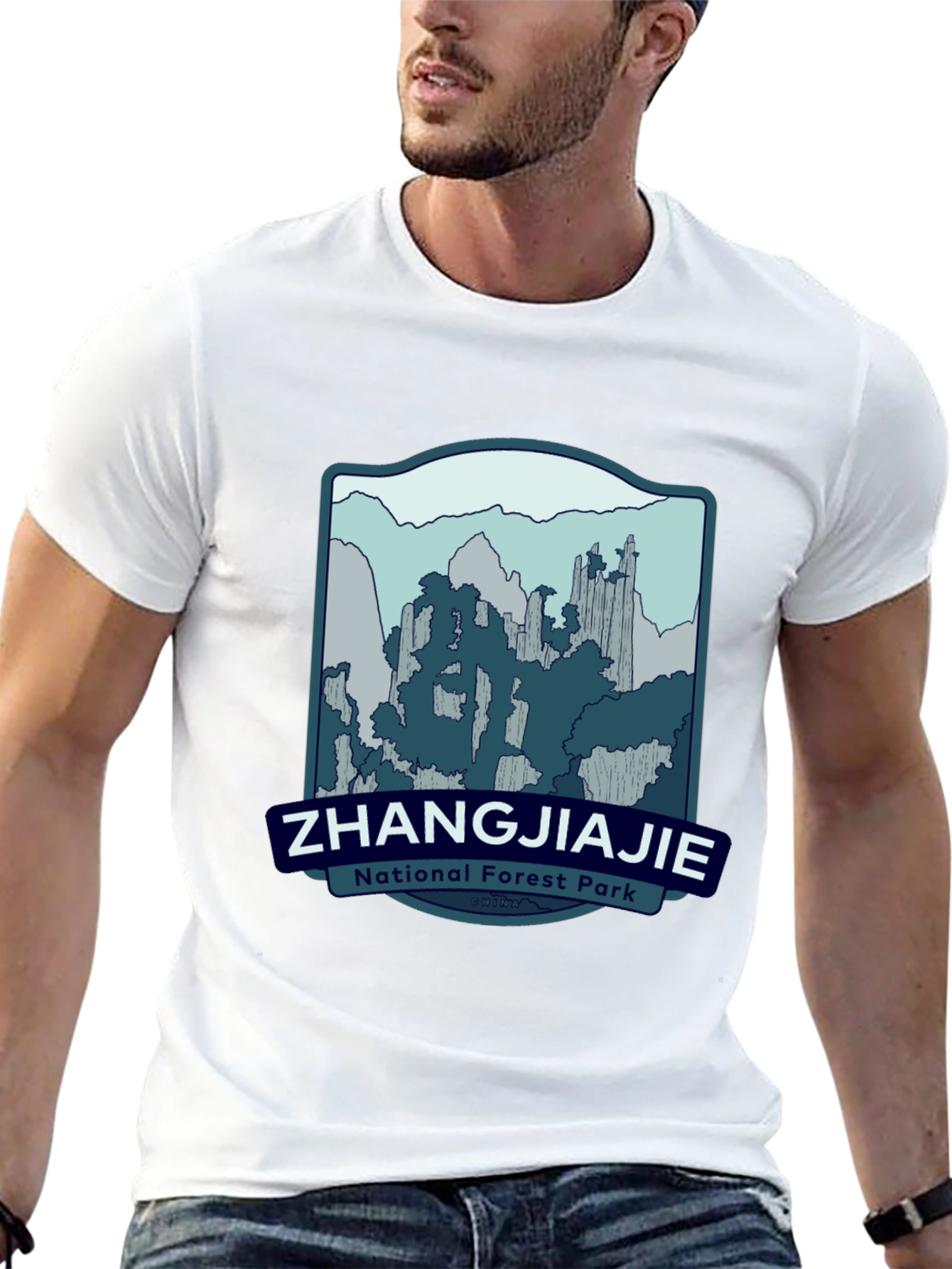 Zhangjiajie National Park Graphic T-Shirt