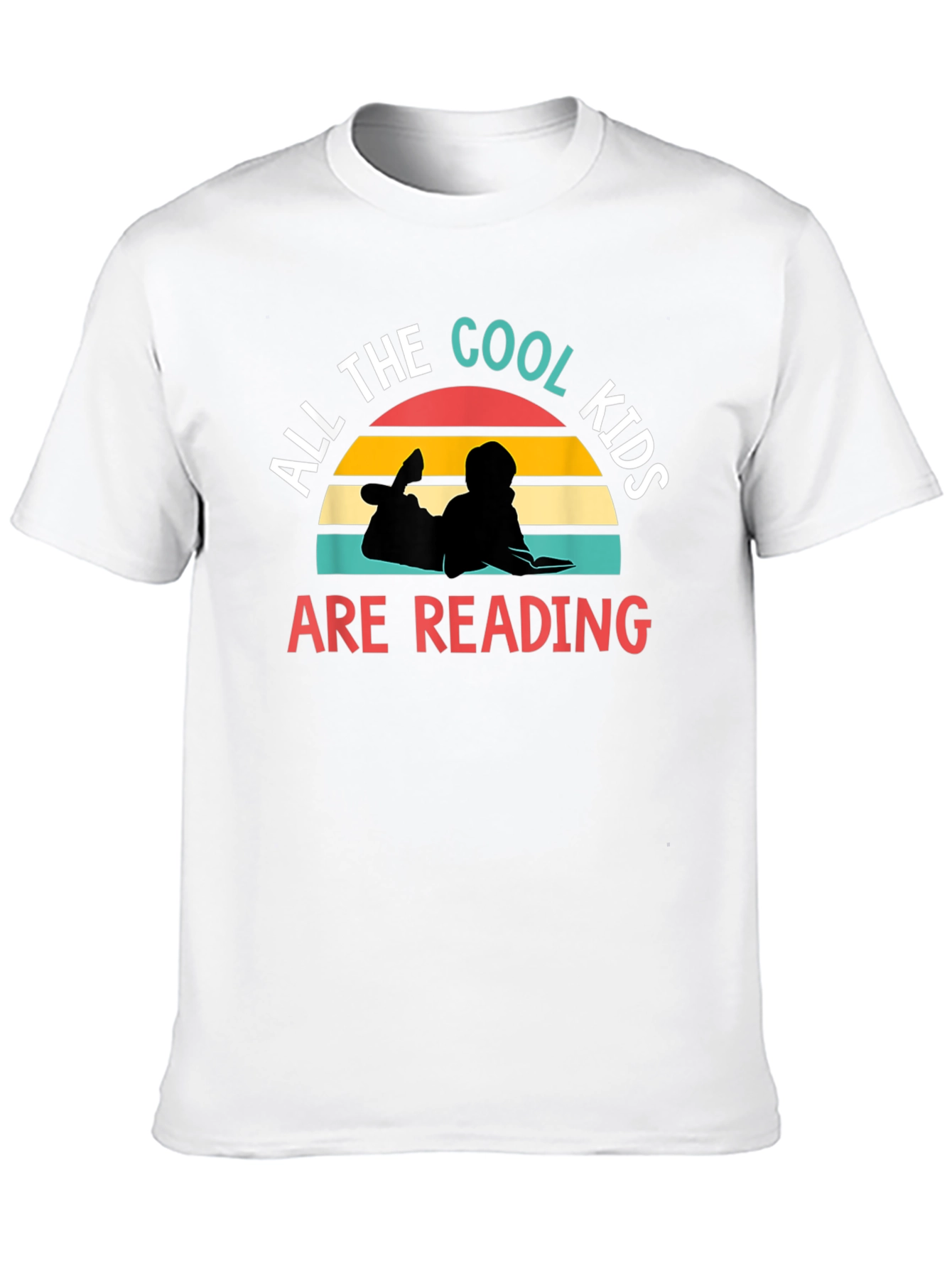 Cool Kids Reading Graphic T-Shirt