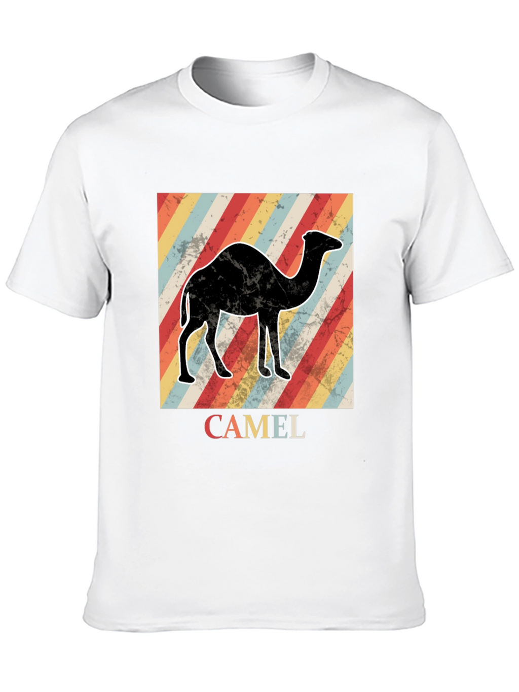 Retro Camel Graphic T-Shirt