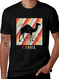 Retro Camel Graphic T-Shirt
