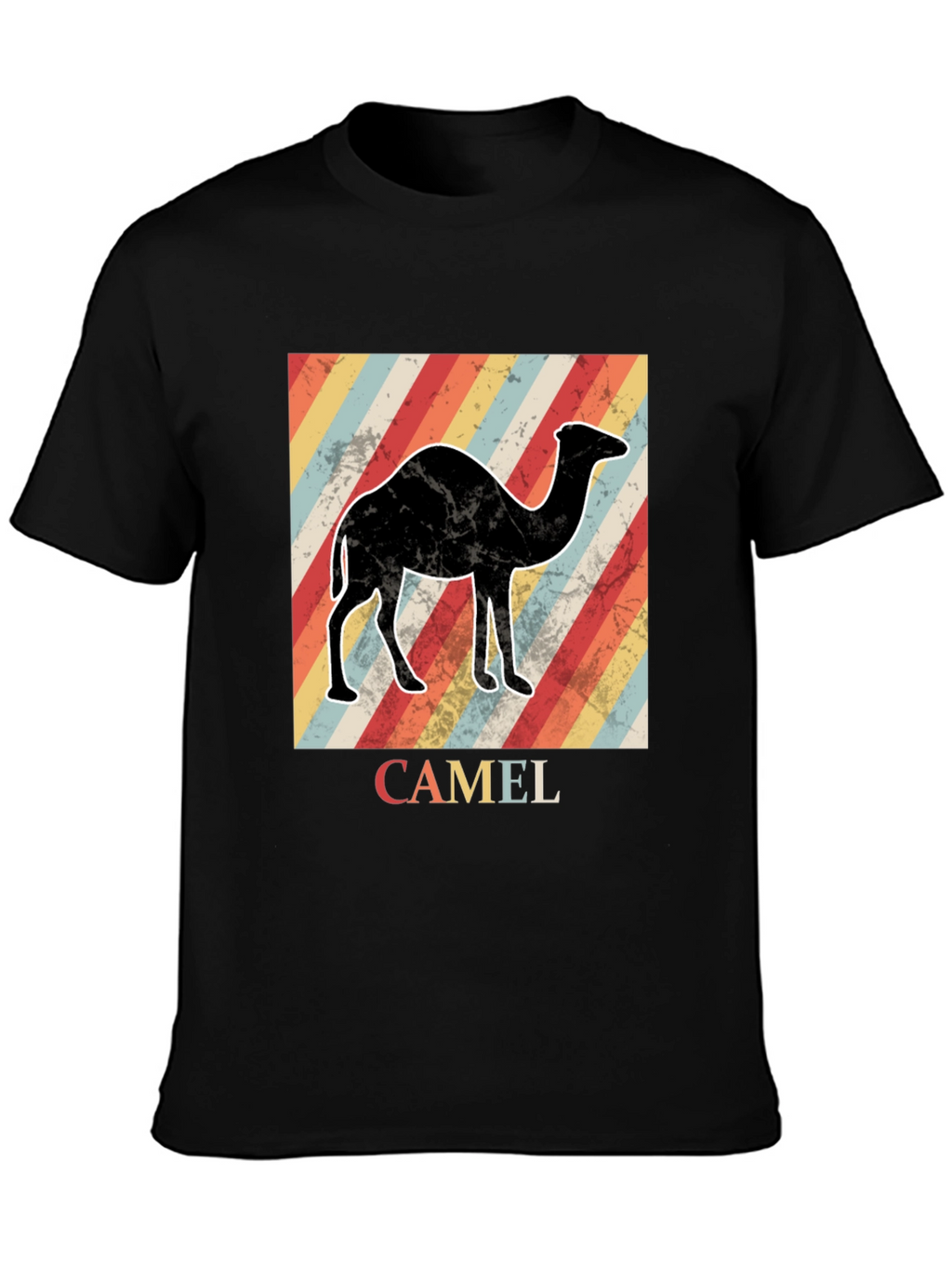 Retro Camel Graphic T-Shirt