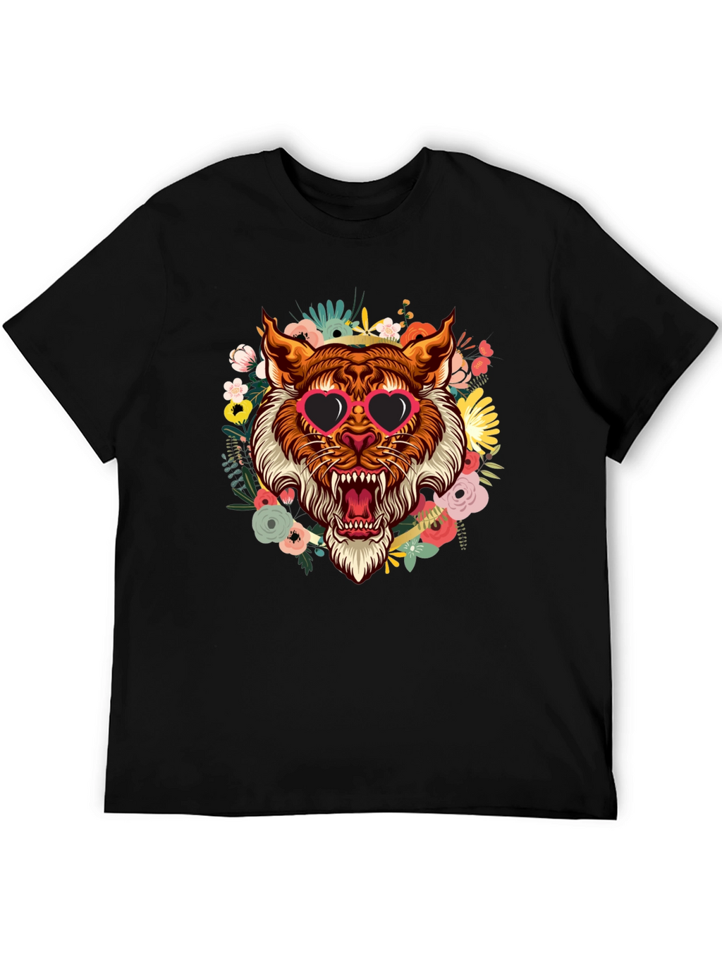 Tiger Floral T-Shirt