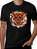 Tiger Floral T-Shirt