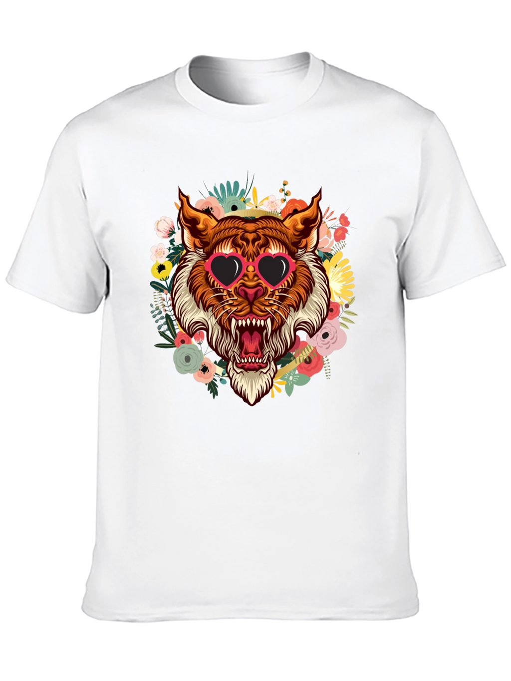 Tiger Floral T-Shirt
