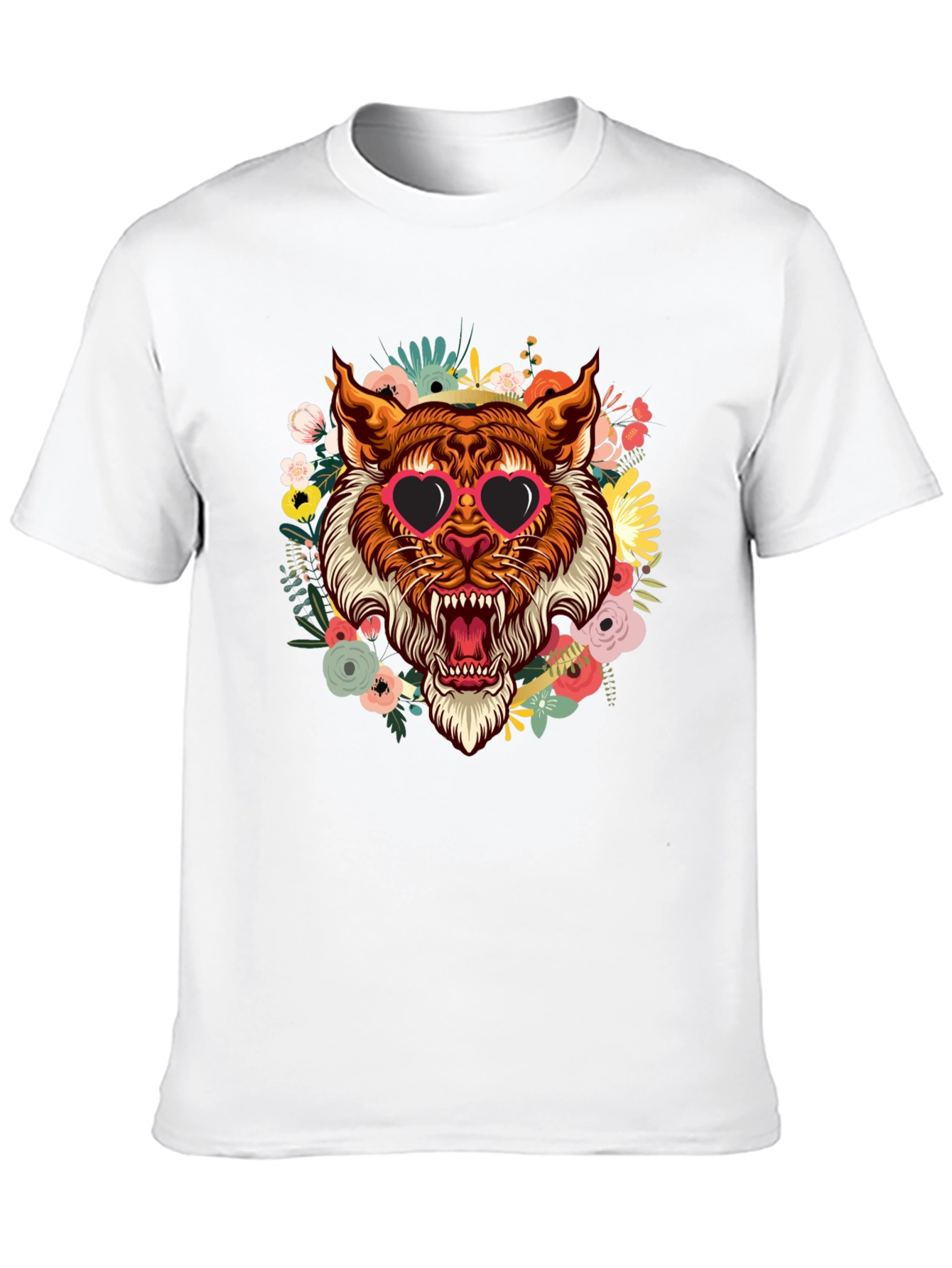Tiger Floral T-Shirt