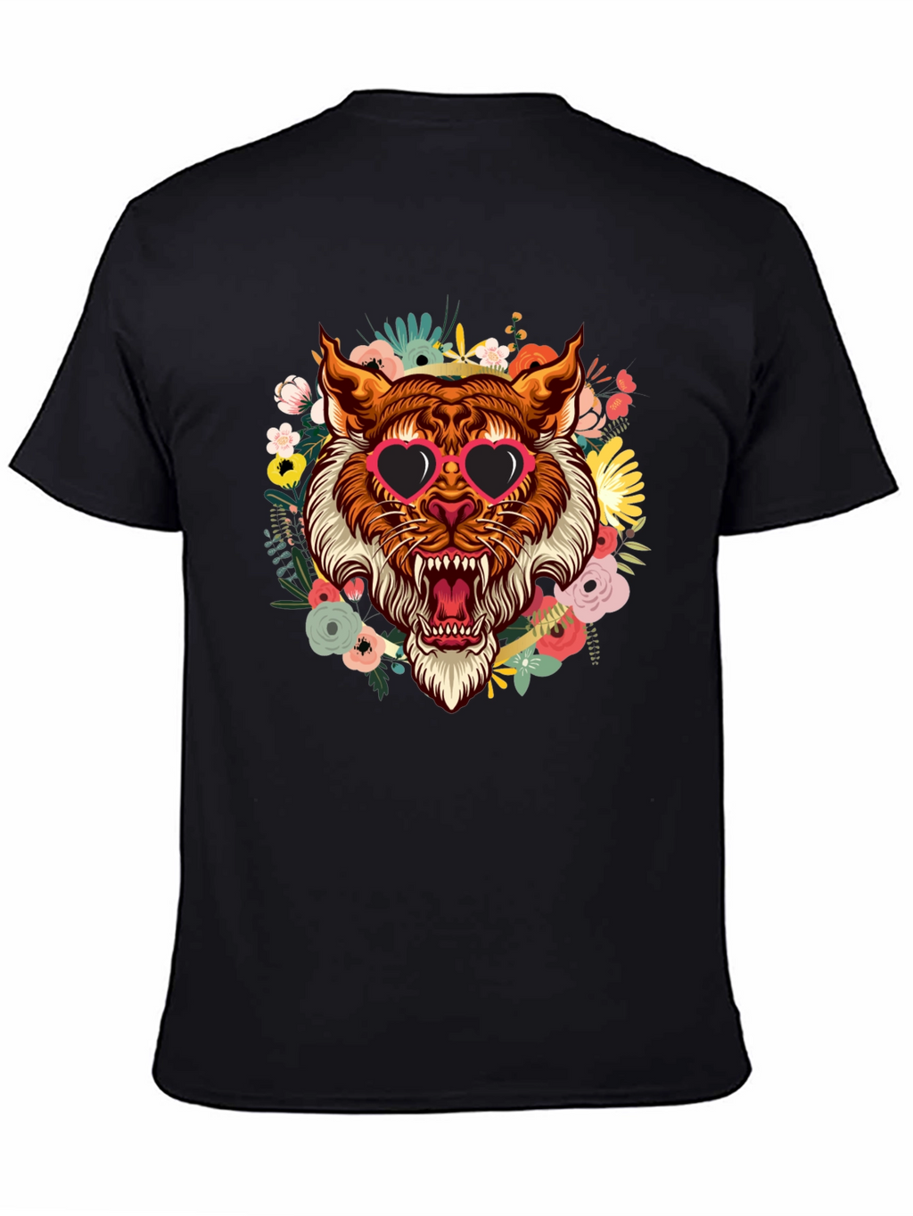 Tiger Floral T-Shirt