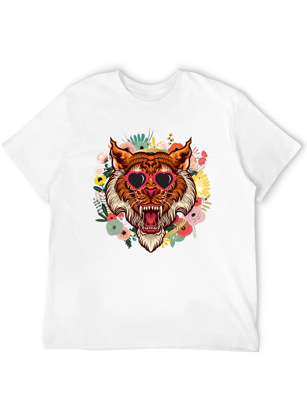 Tiger Floral T-Shirt