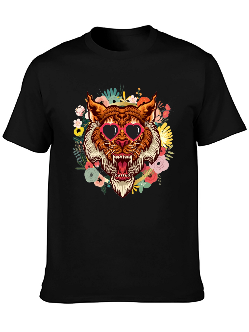 Tiger Floral T-Shirt