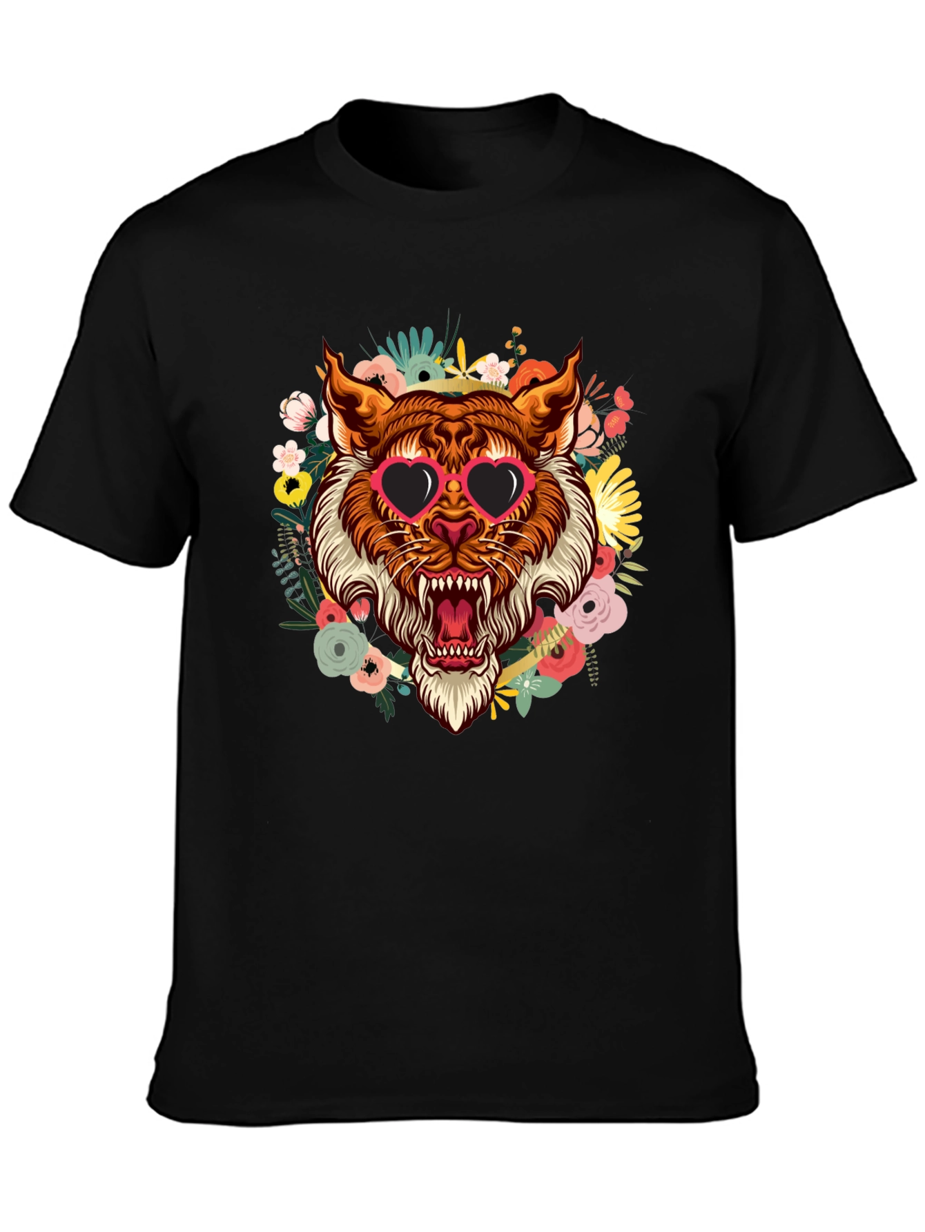 Tiger Floral T-Shirt