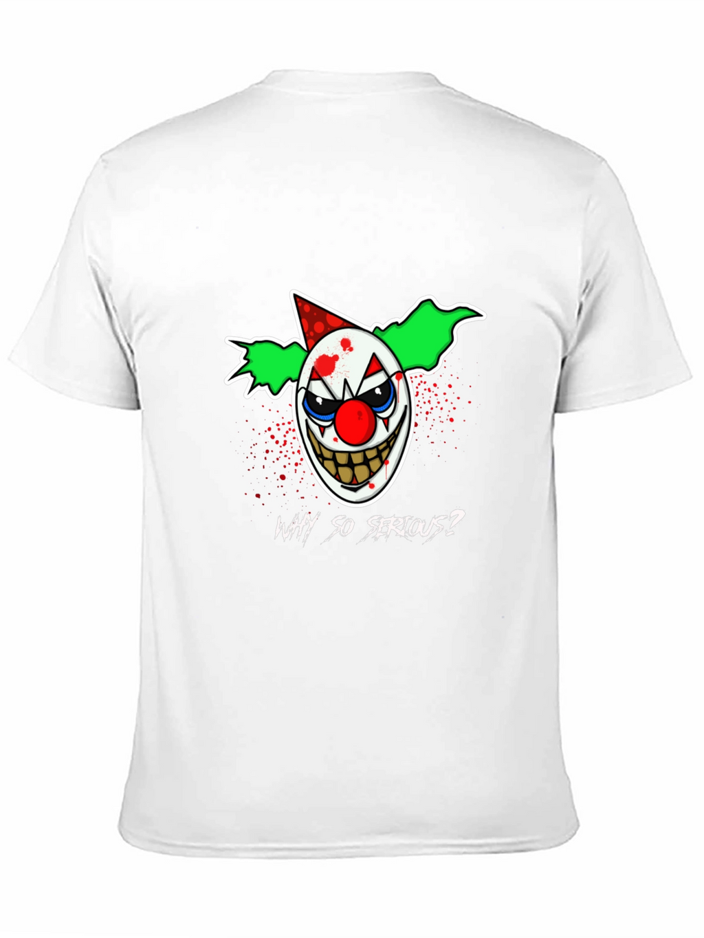 Why So Serious? Clown Graphic T-Shirt