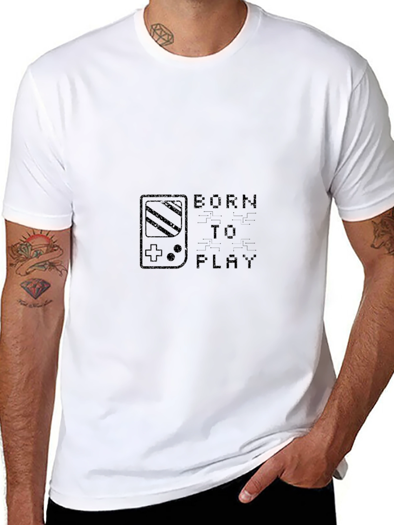 Born To Play Gamer T-Shirt