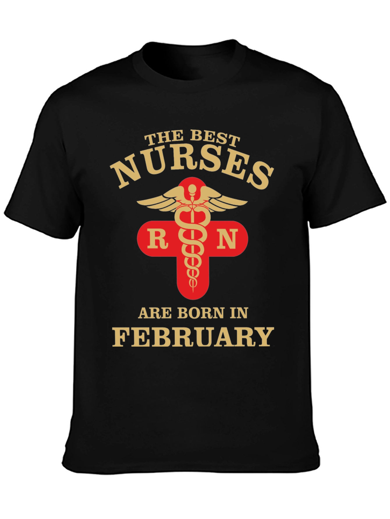 Best Nurses Born in February T-Shirt