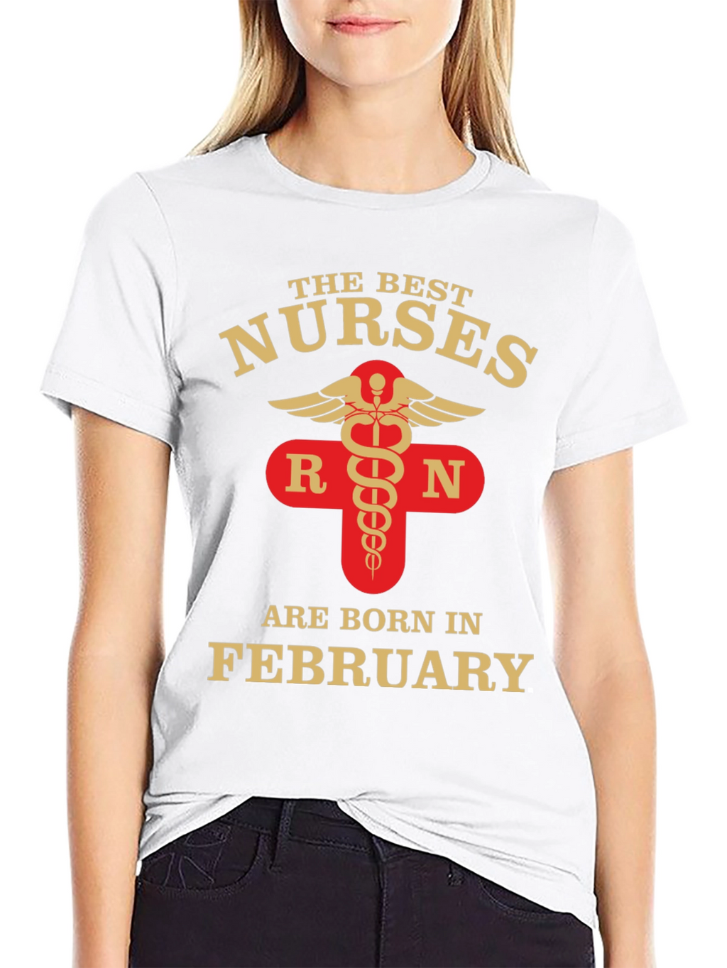 Best Nurses Born in February T-Shirt