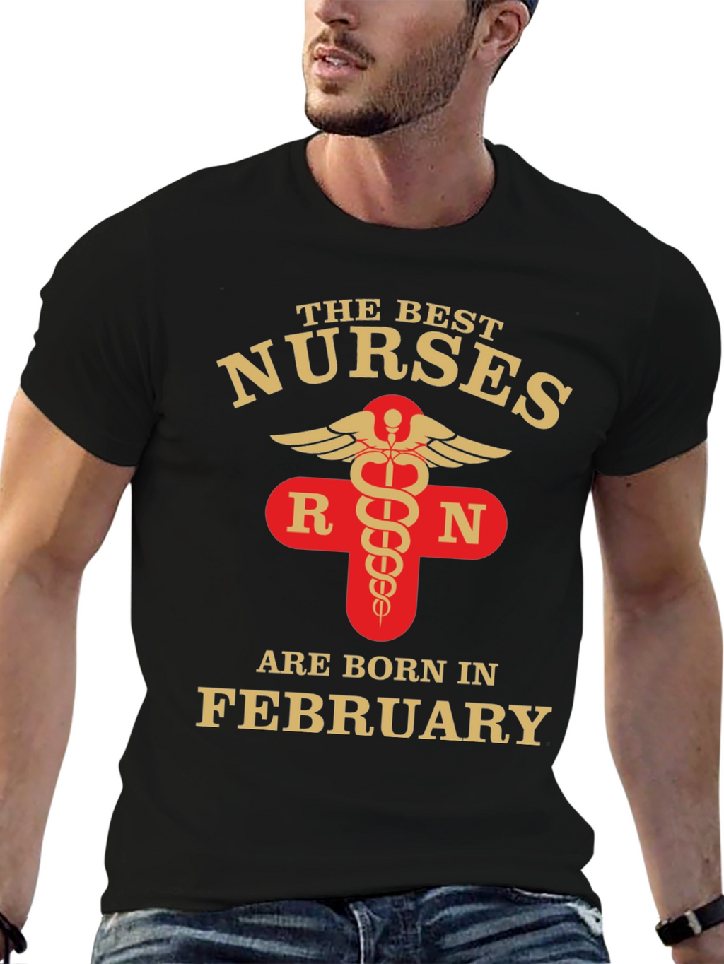 Best Nurses Born in February T-Shirt