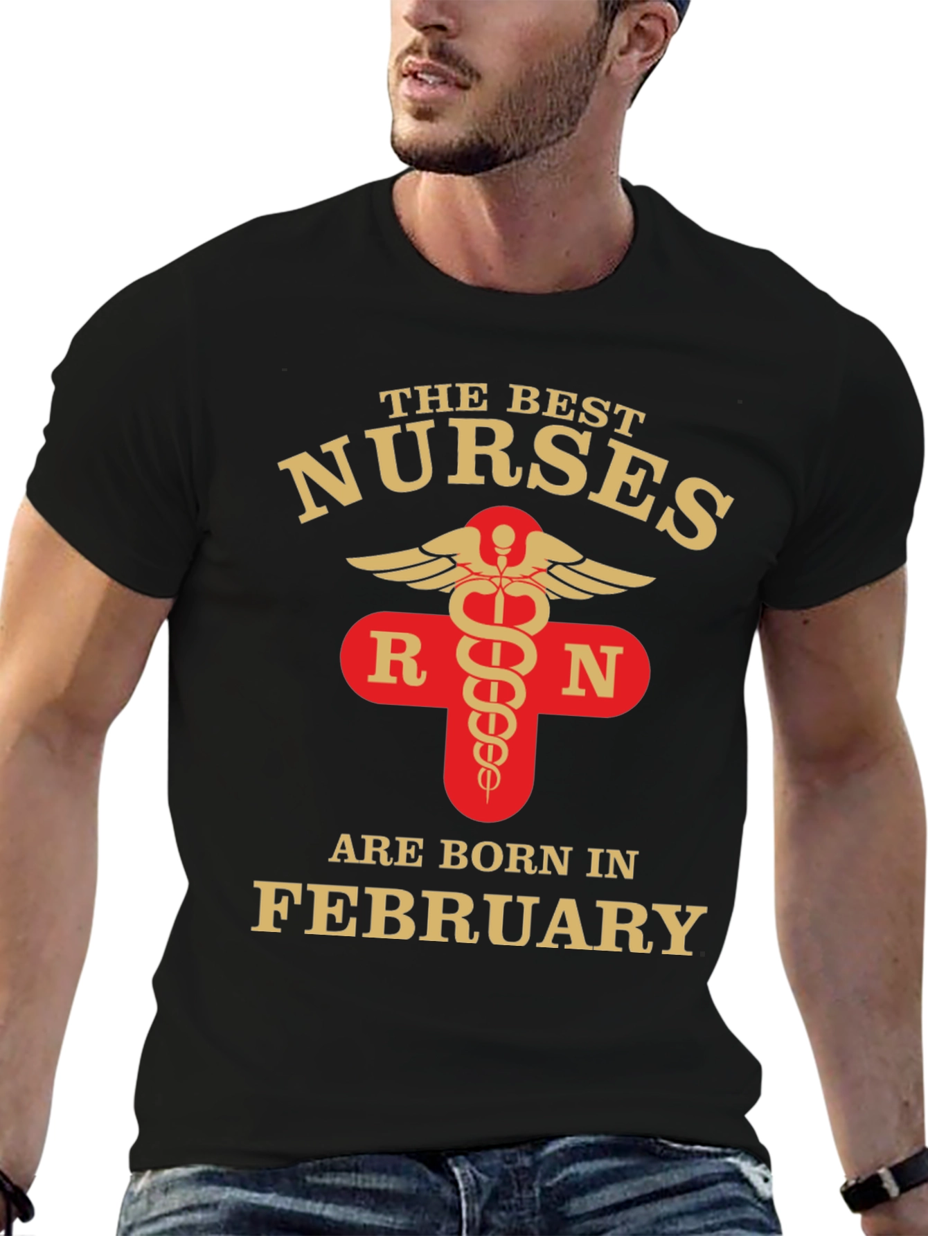 Best Nurses Born in February T-Shirt