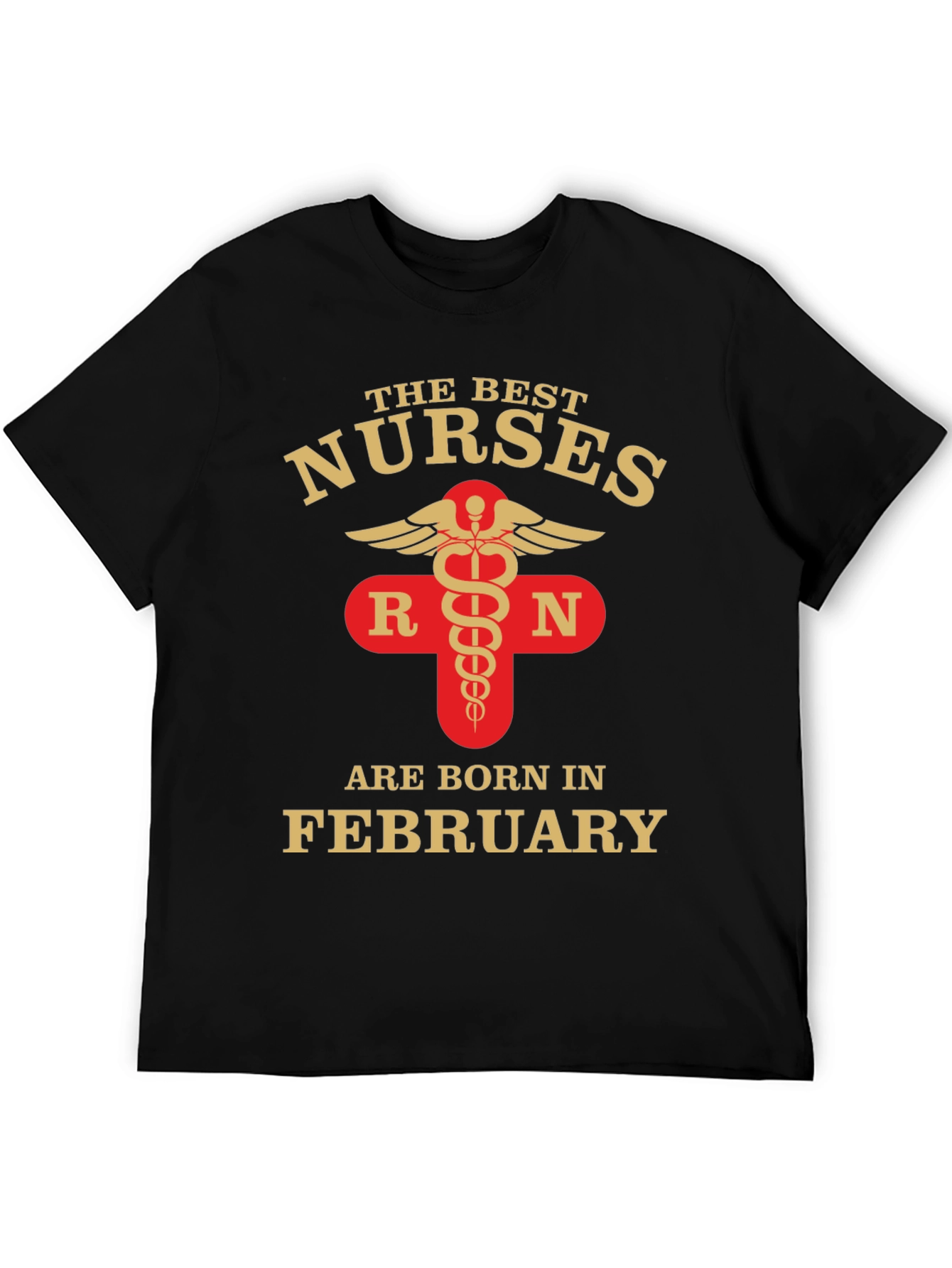 Best Nurses Born in February T-Shirt