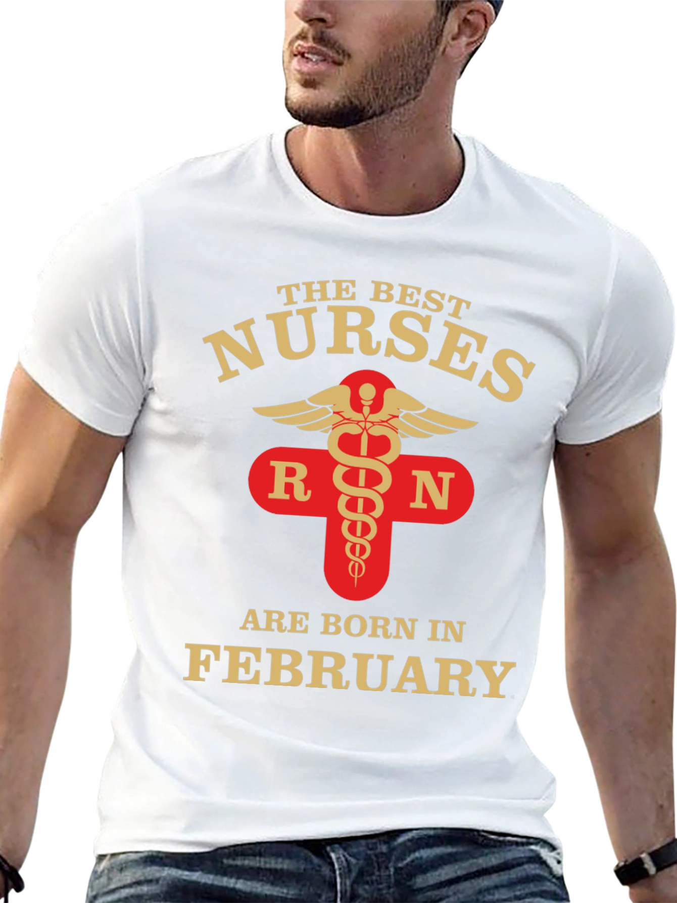 Best Nurses Born in February T-Shirt