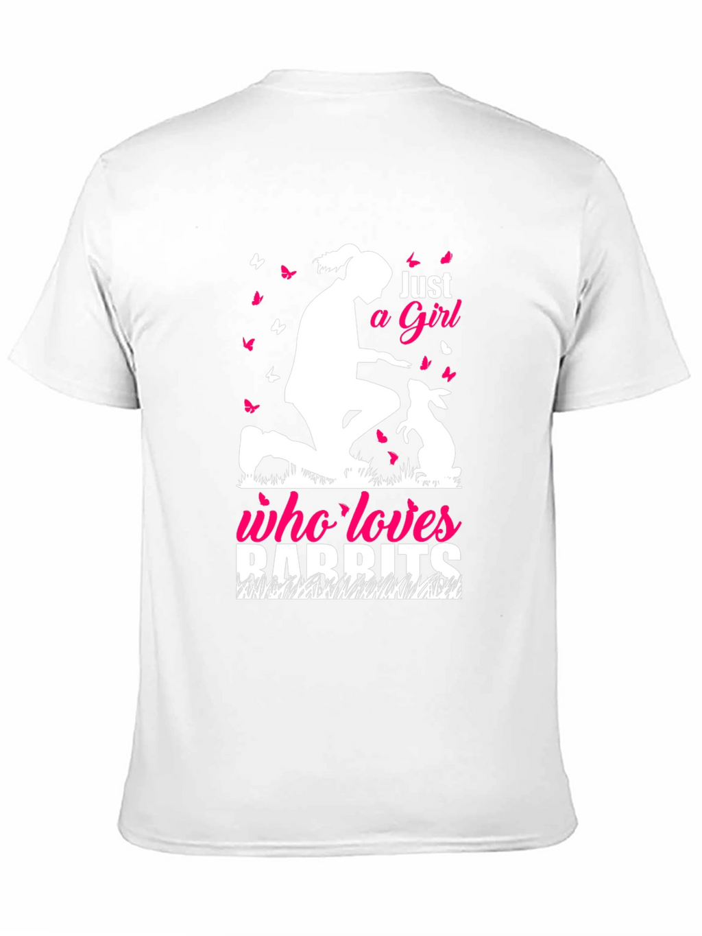 Just a Girl Who Loves Rabbits T-Shirt