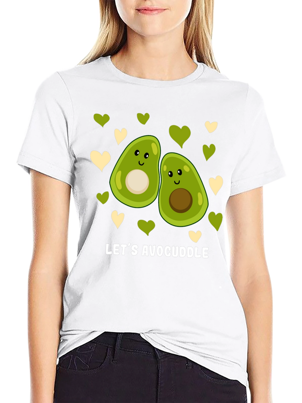 Avocuddle T-Shirt Cute Avocado Couple Tee