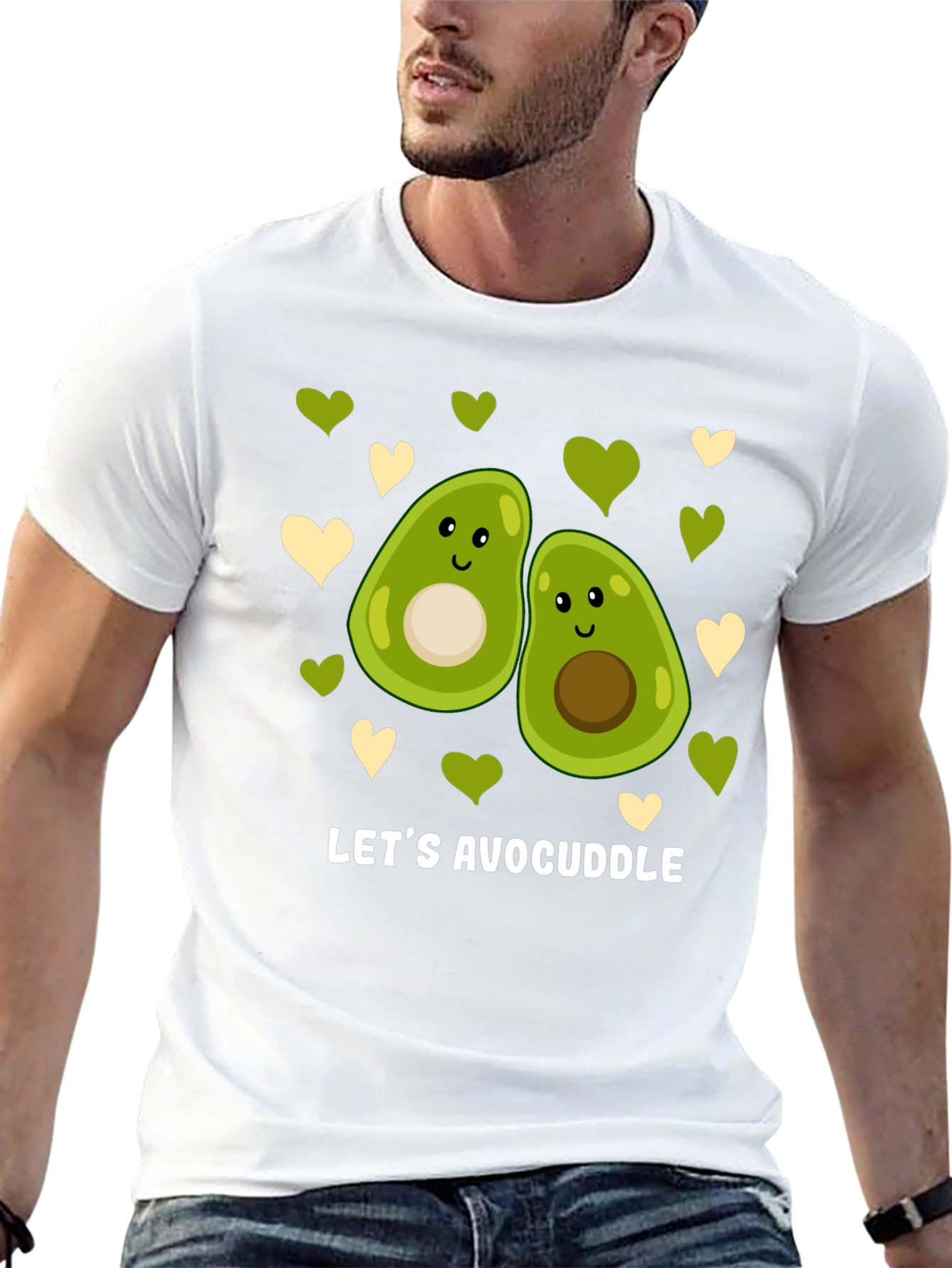 Avocuddle T-Shirt Cute Avocado Couple Tee