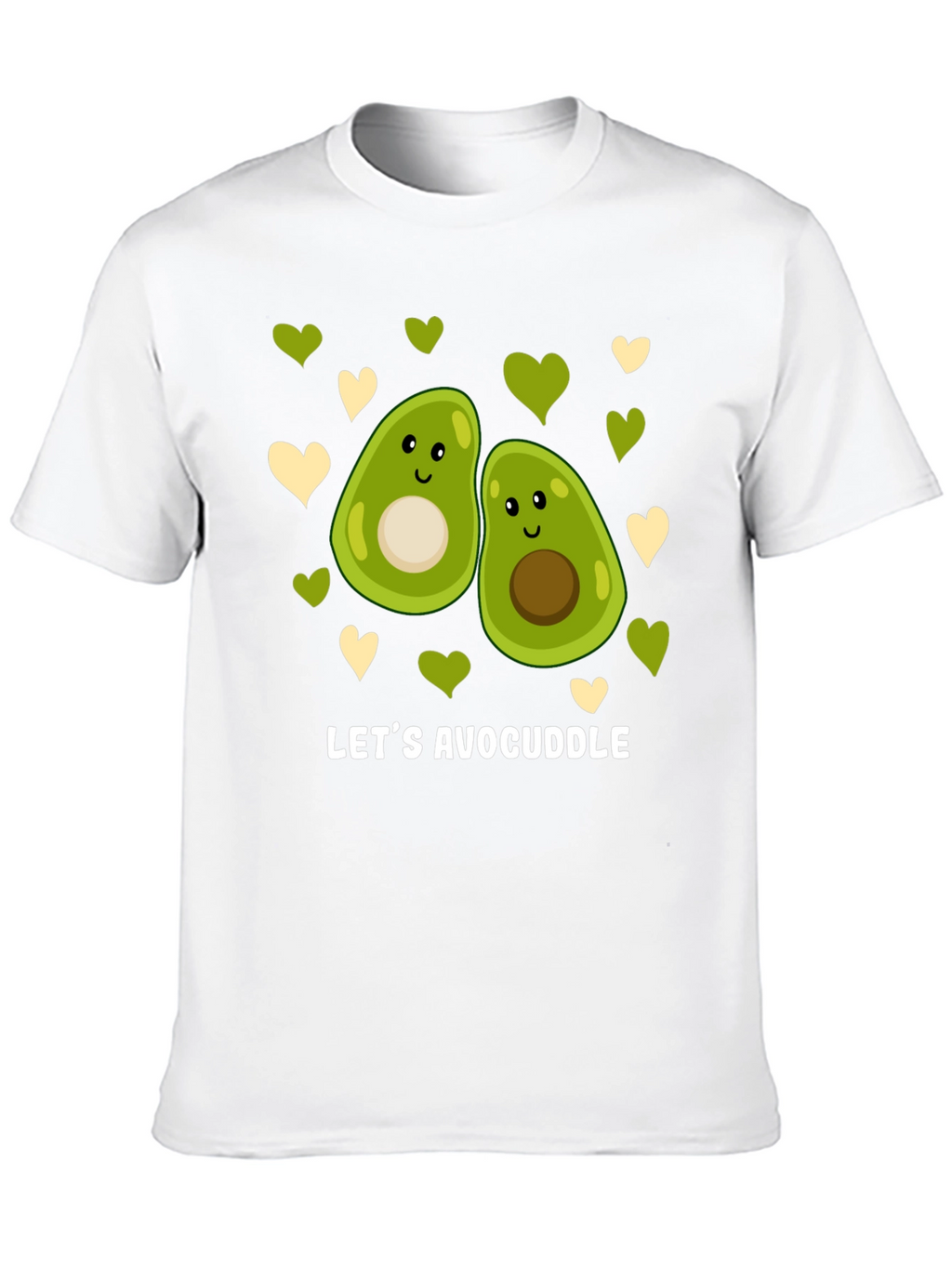 Avocuddle T-Shirt Cute Avocado Couple Tee