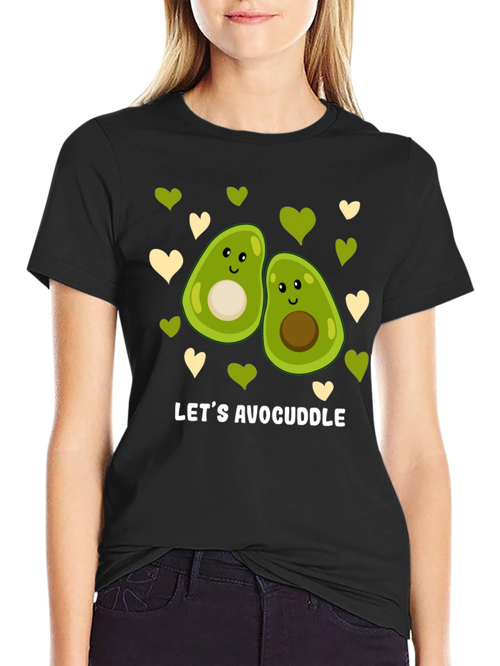Avocuddle T-Shirt Cute Avocado Couple Tee