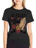 Blessed by God T-Shirt 19 Years
