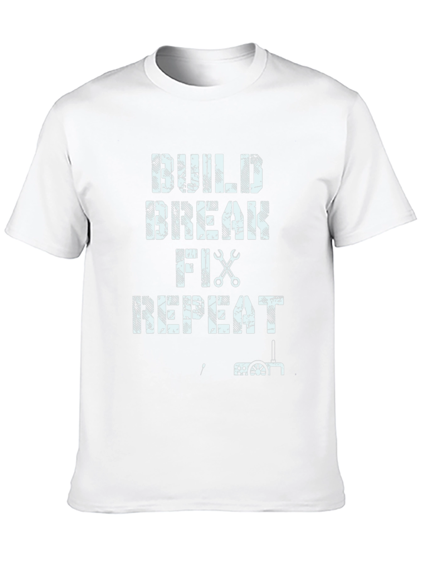Build Break Fix Repeat Graphic Tee