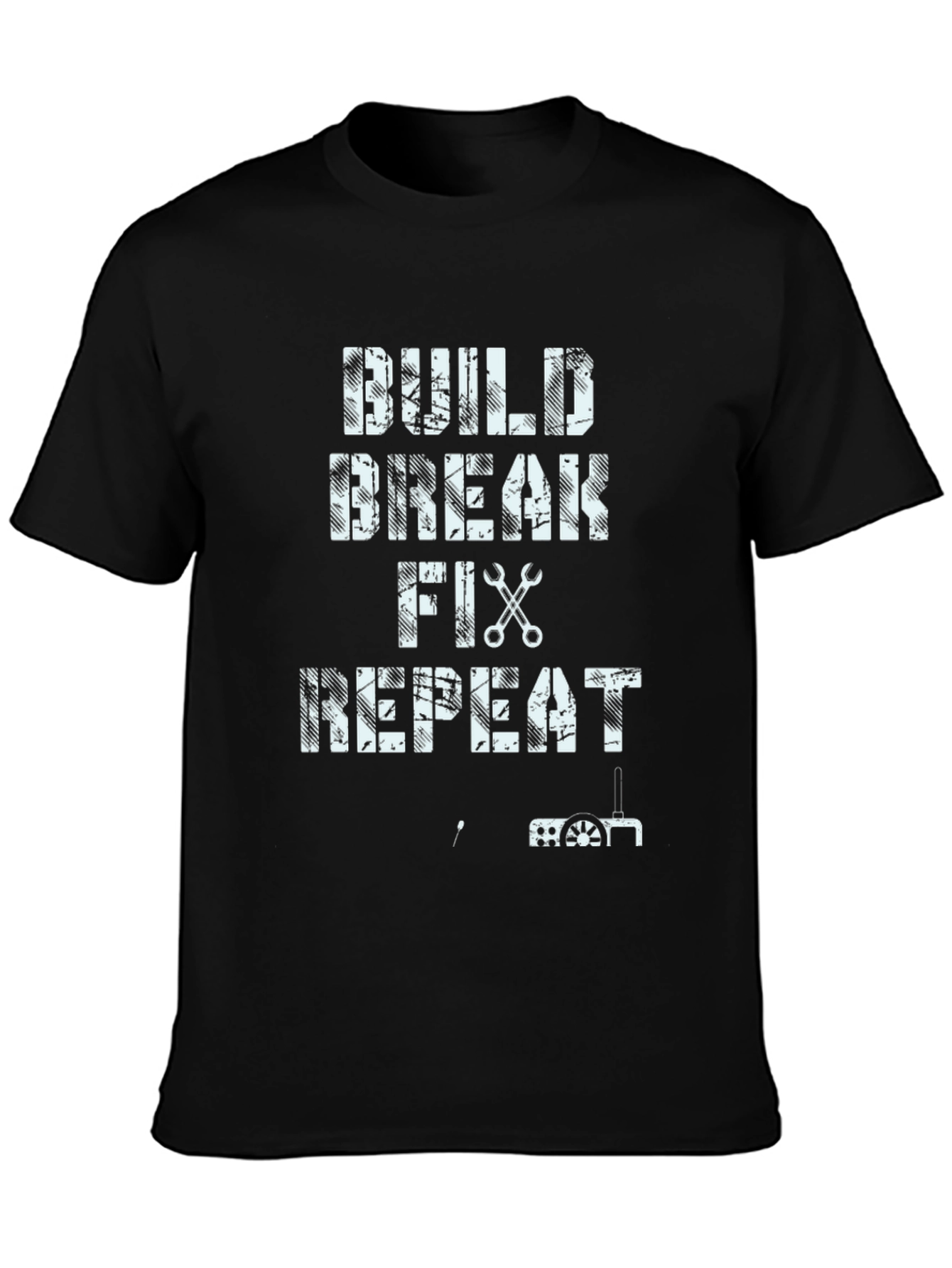 Build Break Fix Repeat Graphic Tee