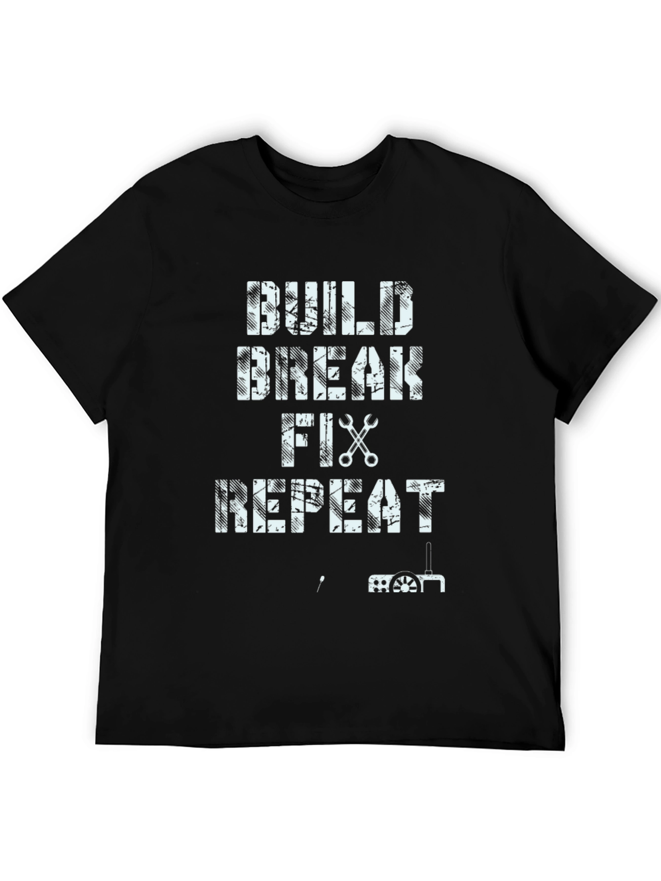Build Break Fix Repeat Graphic Tee