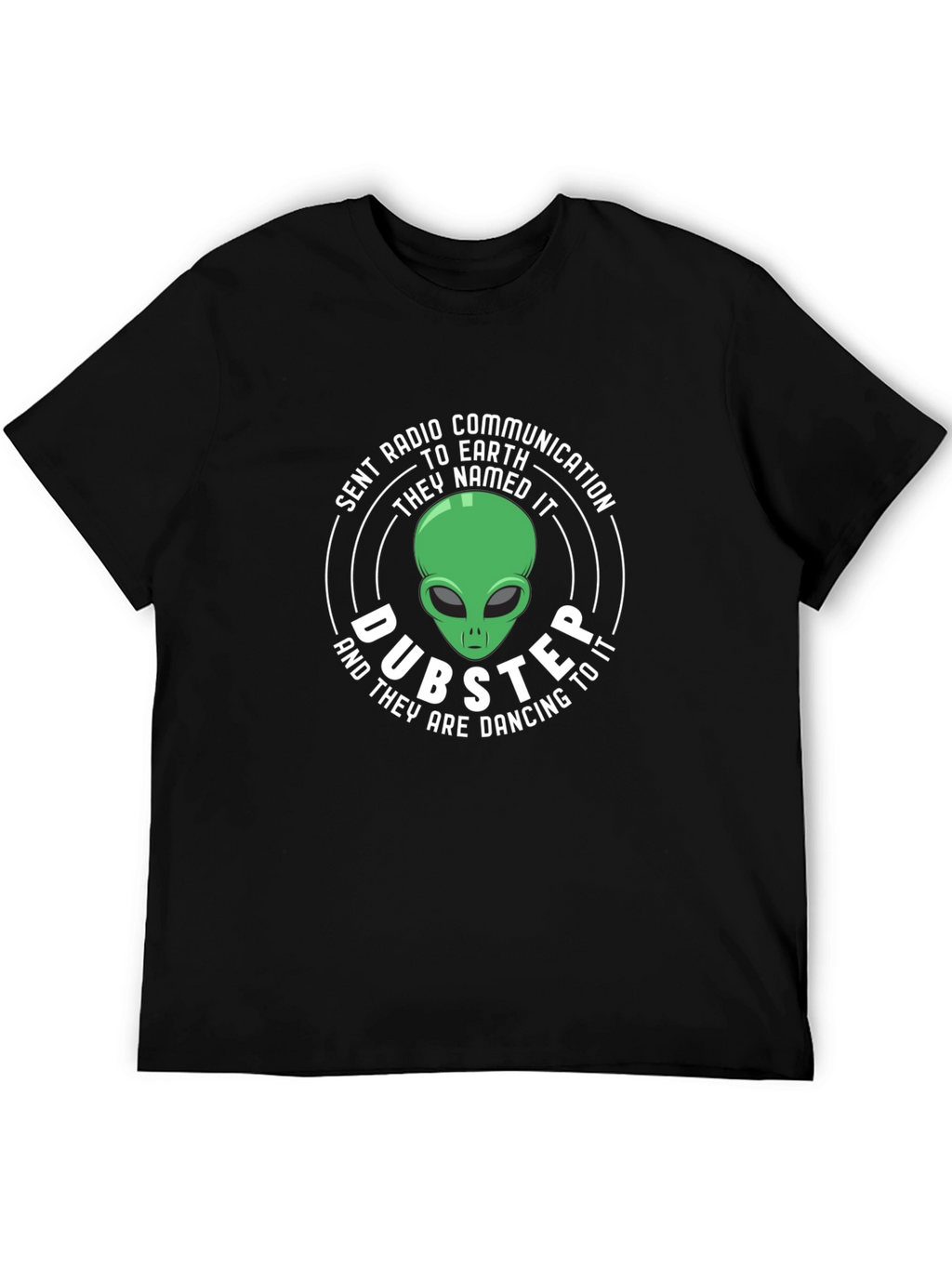 Dubster Alien Graphic Tee - Sent Radio Communication