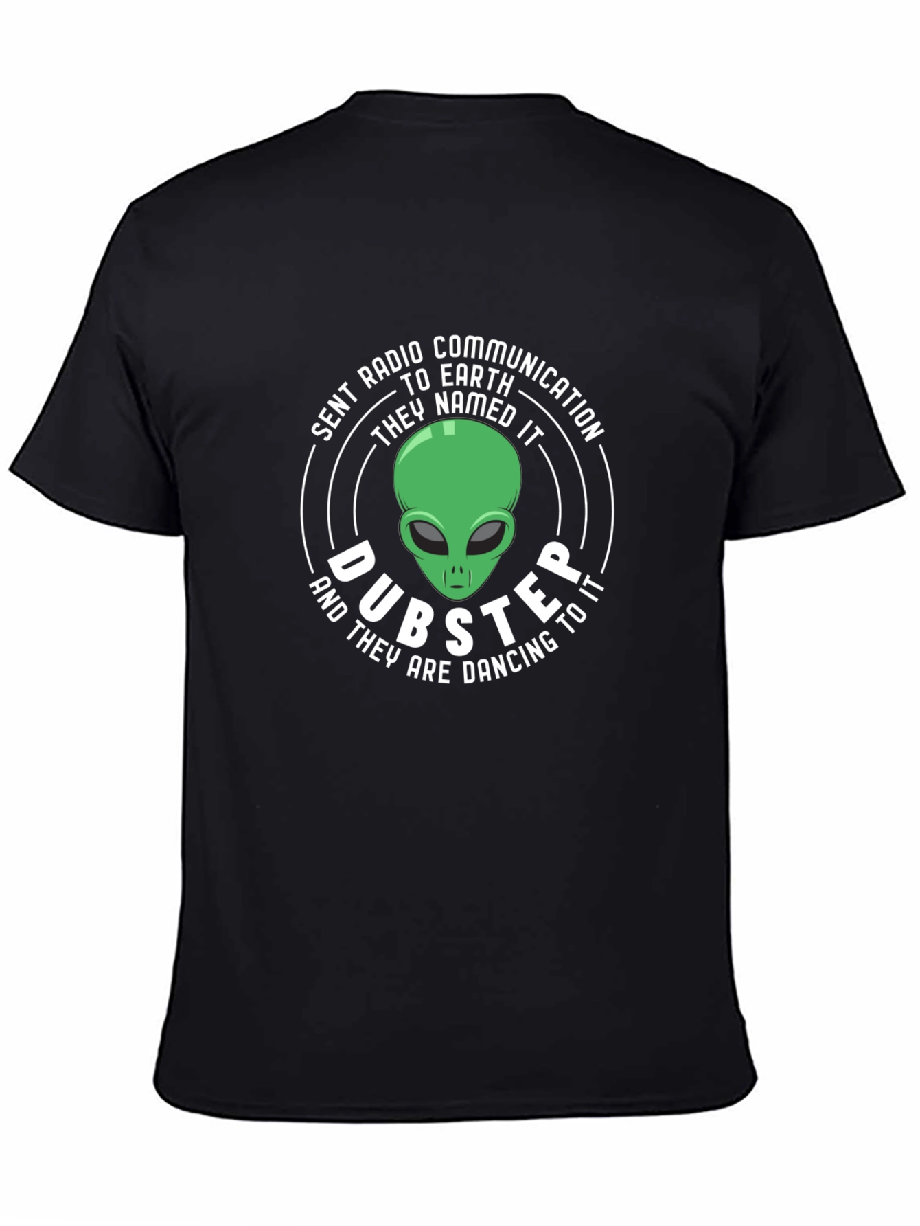 Dubster Alien Graphic Tee - Sent Radio Communication