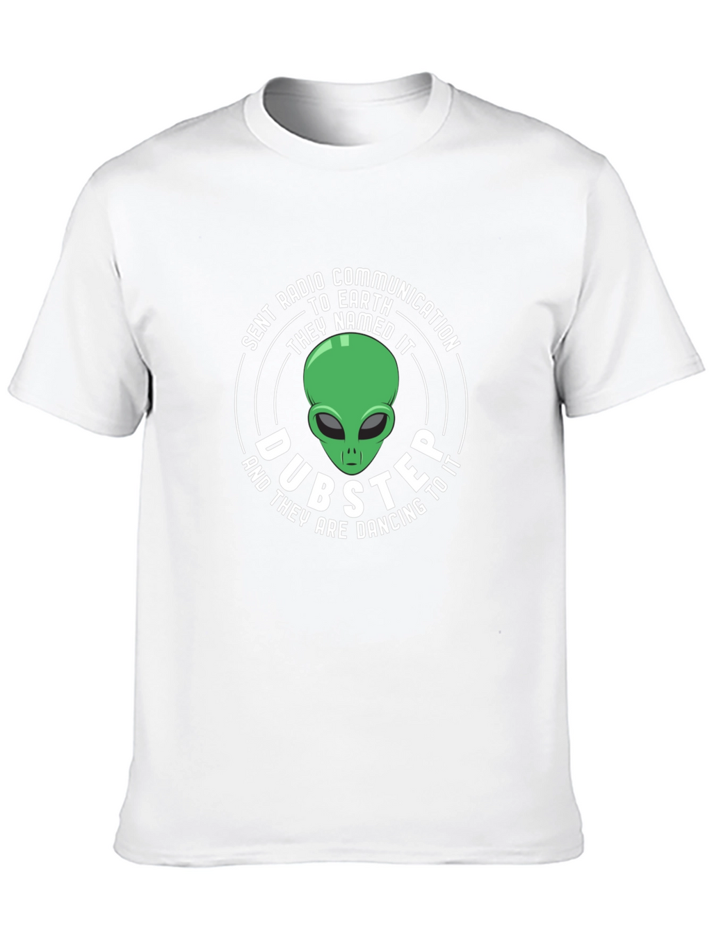 Dubster Alien Graphic Tee - Sent Radio Communication