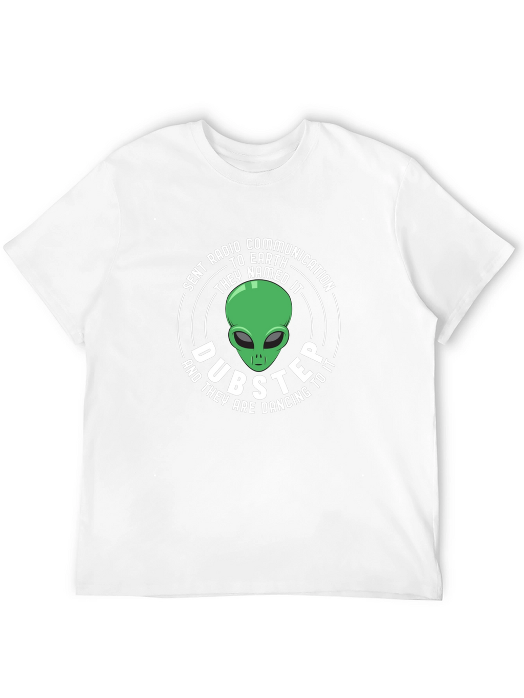 Dubster Alien Graphic Tee - Sent Radio Communication