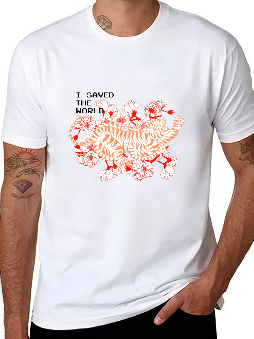 I Saved the World Graphic Tee