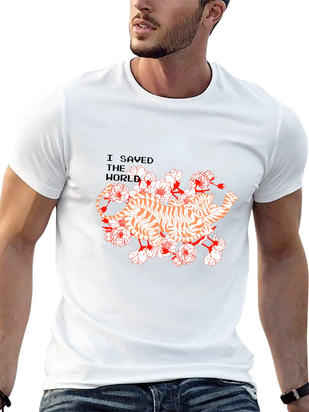 I Saved the World Graphic Tee