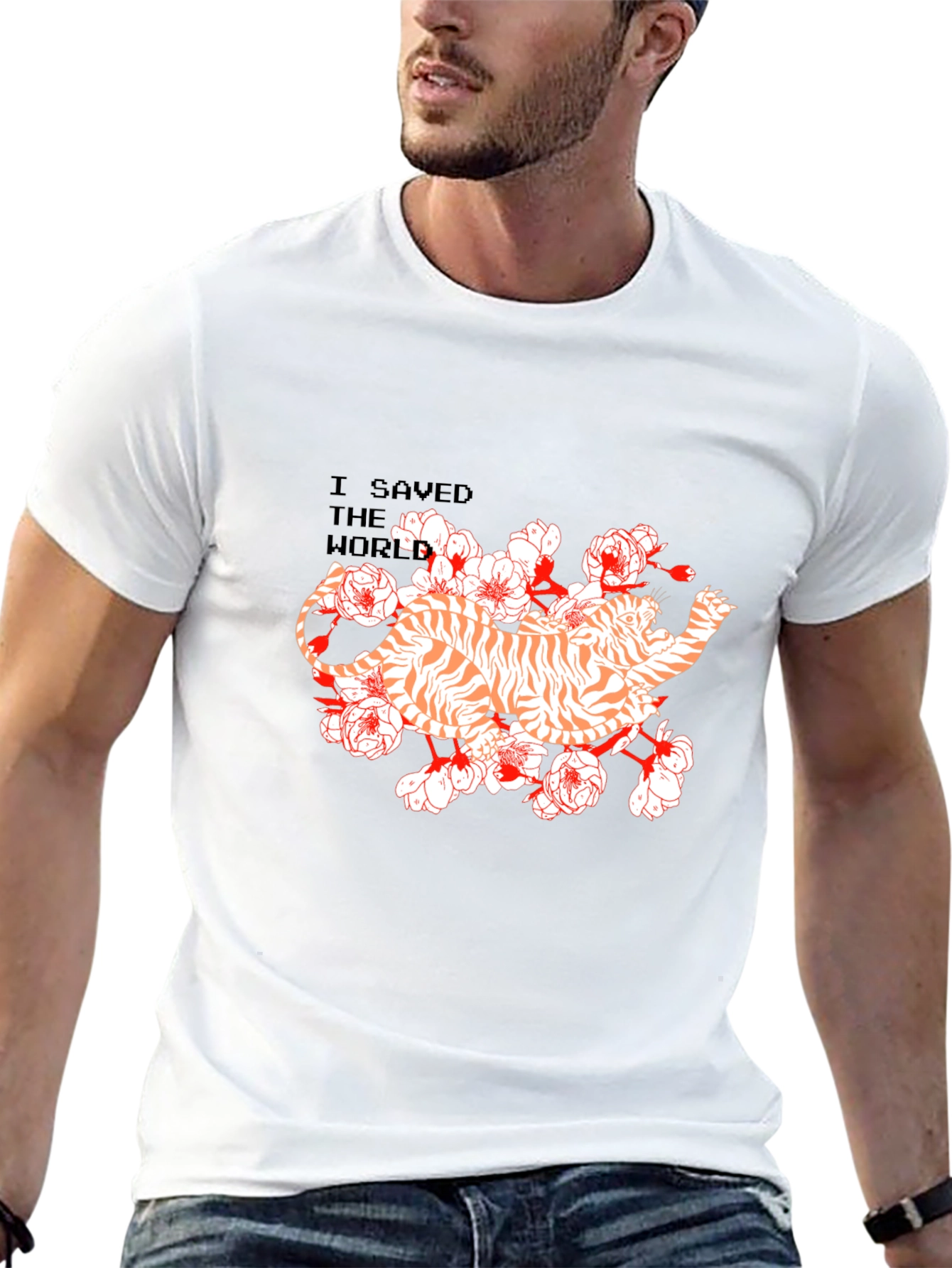 I Saved the World Graphic Tee